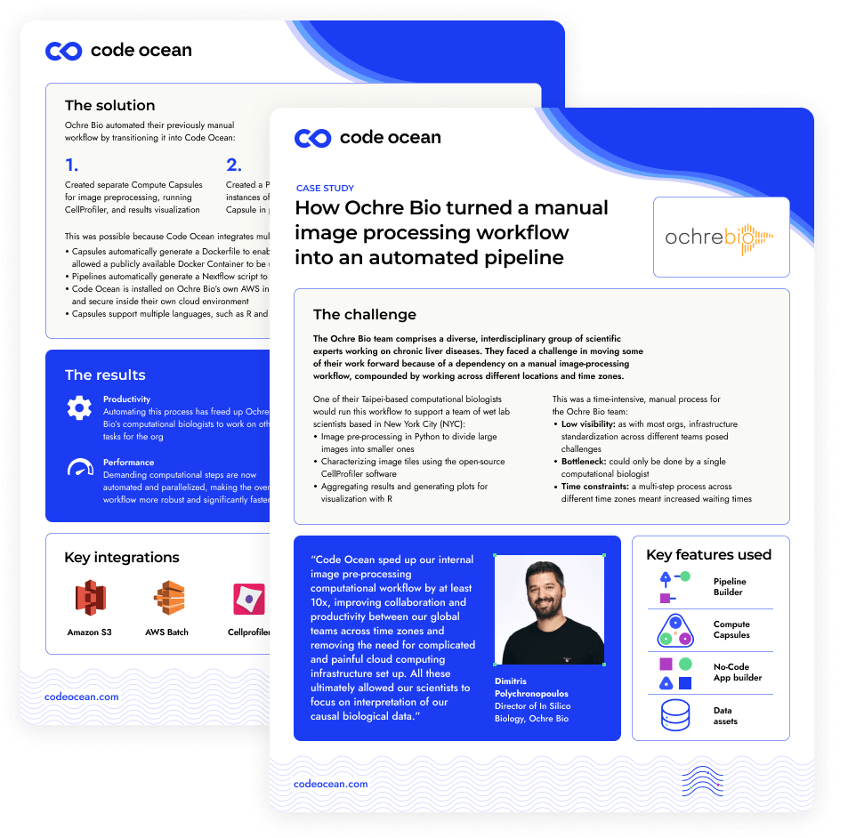 Computational science solutions overview | Code Ocean